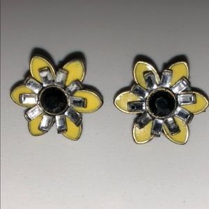 Betsy Johnson Flower Earings